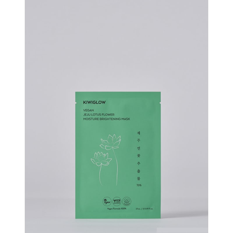 

Kiwiglow Vegan Jeju Lotus Moisture Whitening Mask Pack 27mL