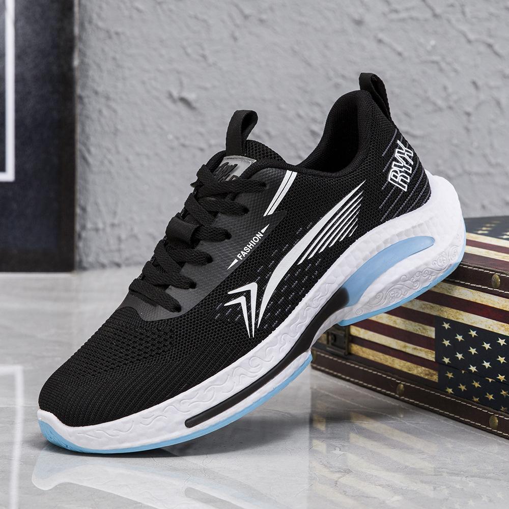 22 summer new fly-woven mesh breathable sports shoes student casual trendy shoes comfortable running shoes