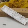 E27 40W/80W LED Long Crystal Lamp Strip Adjustable White Tube Bulb for Balcony Patio Semi-outdoor Lighting