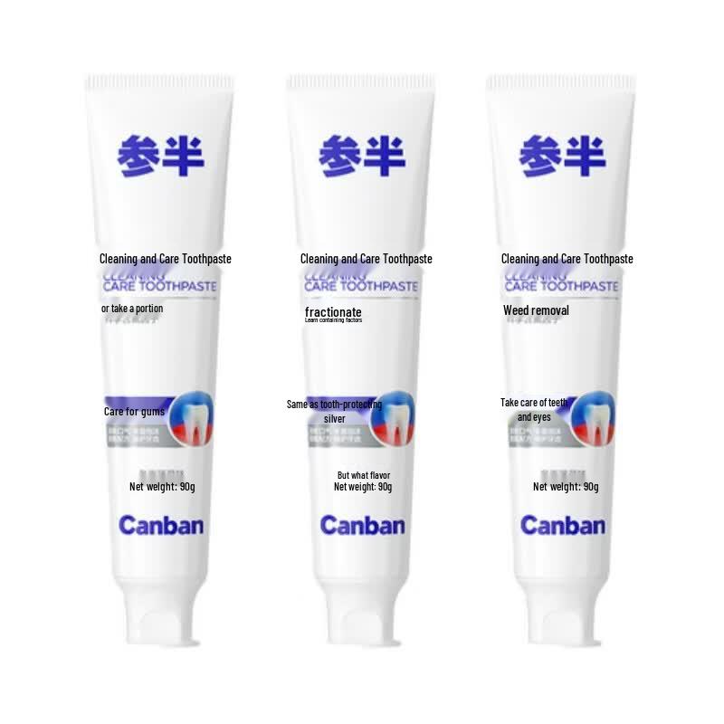 Canban Whitening Probiotic Toothpaste (3-Pack)