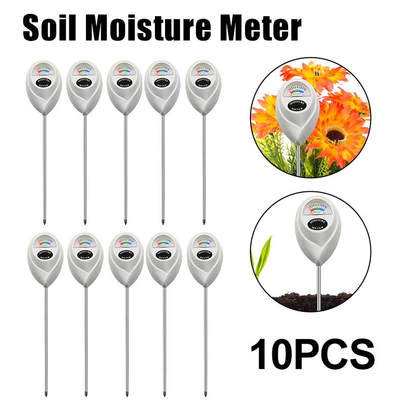 Soil Moisture Sensor Meter Detector Metal Probe Gardening Plant Flower Water Analyzer Test Instrument Hygrometer Tool