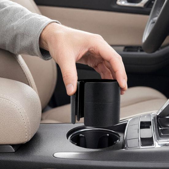 Car Cup Holder Adjustable Caliber Structure Sturdy Anti-Slip Buckle No Tools Installation Holder