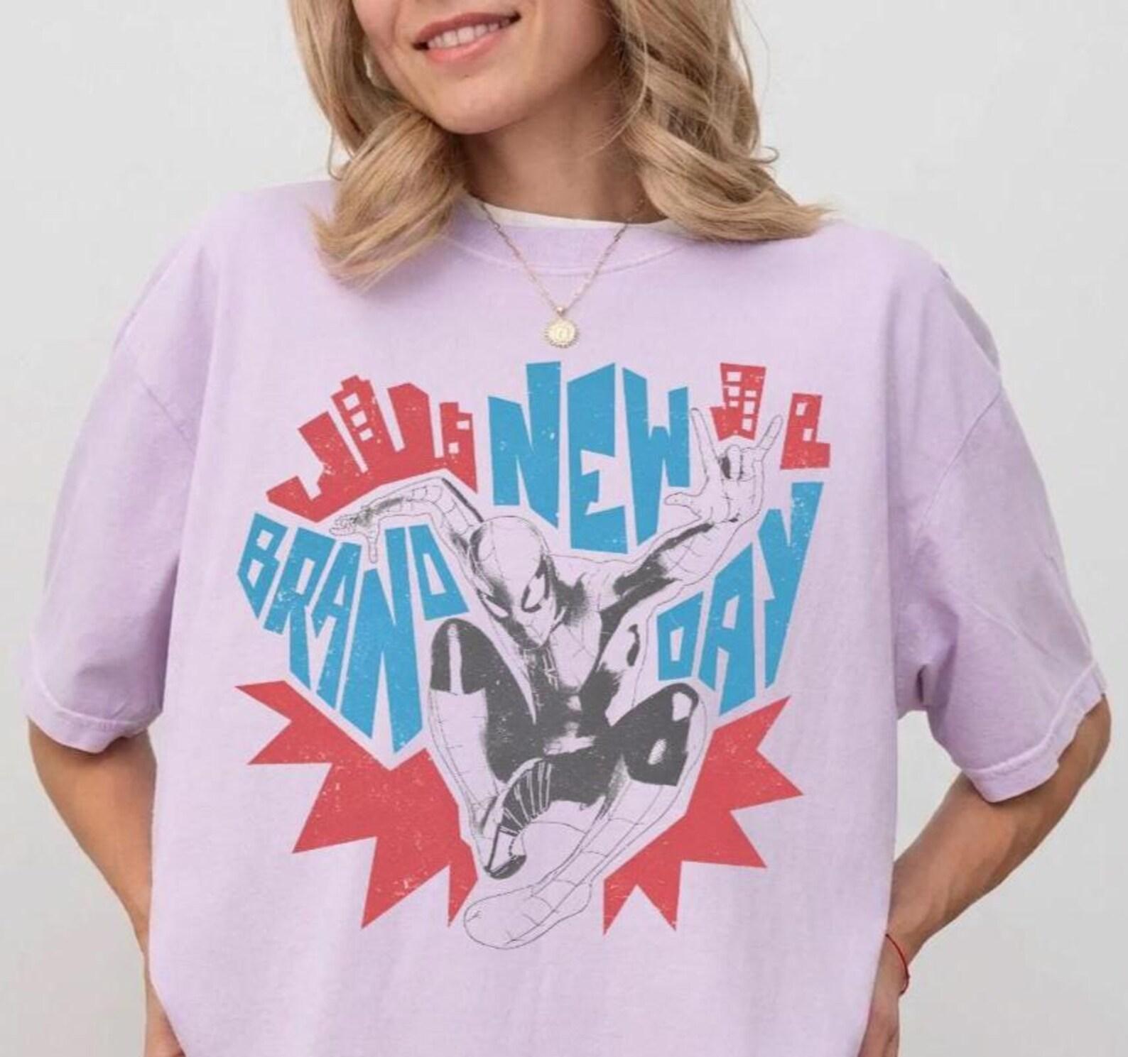 Spider-Man Brand New Day Movie Shirt - Peter Parker Shirt,Spiderman Movie Tshirt,Tom Holland Shirt,Spiderman Kids Shirt,SuperHero Tshirt 3XL