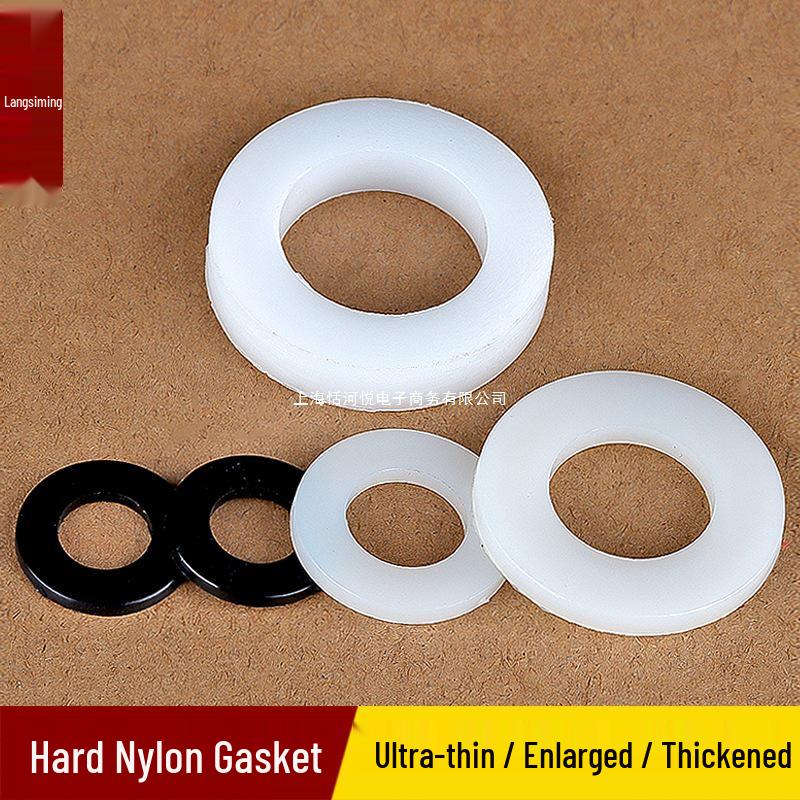 Thickened Nylon Plastic Insulation Washers: M6-M30 2x5x1 (200 pcs)