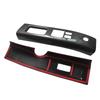 Car Interior Window Switch Cover Trim Panel Fit For Nissan 350Z Fairlady B 2003 2004 2005 Left Hand Drive Black ABS Plastic