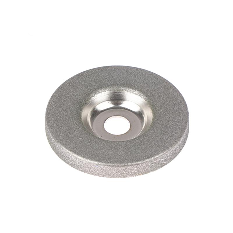 1pc Diamond Grinding Wheel Cup Emery Milling Cutter 180/320/600Grit Circle Sharpener Stone Sharpener Angle Cutting Wheel Tools