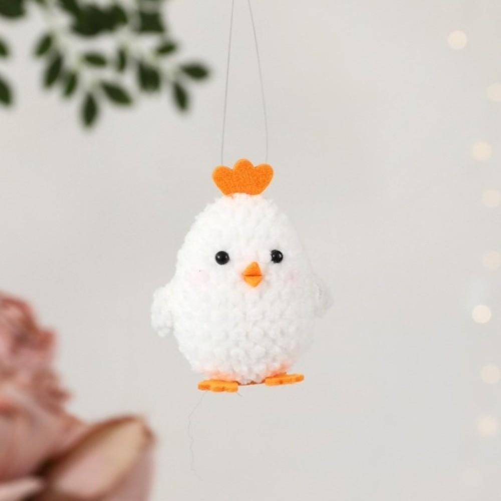 Colorful Easter Chick Decoration Cute Chick Figurine Animal Pendant  Birthday Gifts