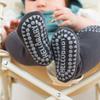 Four Season Boneless Anti Slip Adhesive Indoor Crawling Socks, Walking Floor Socks, Newborn Baby Long Tube Socks for Children's Knee Pads