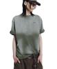 AAKAM Dirty Mist Roll-Up Half Top (Khaki)