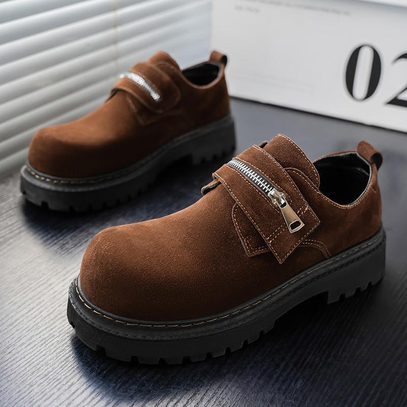 

2 autumn and winter new men s shoes sports shoes trendy board shoes casual versatile corduroy 44 коричневий