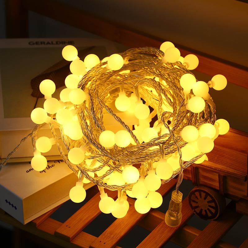Luzes LED Pequenas Luzes Coloridas Luzes Piscantes Luzes de Corda Luzes de Decoração de Dormitório Estrelado Decoração de Quarto de Casamento Lâmpadas de Feriado