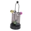 Perpetual Motion Ball Toy Decompression Electric Magnetic Metal Color Ball Toy Desktop Decoration