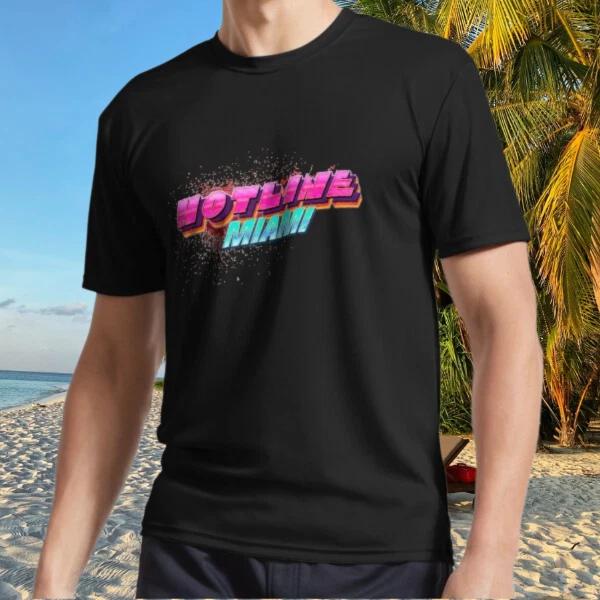 Hotline Miami! Active T-Shirt Funny Size S to 5XL S
