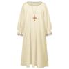 Medieval Priest Cosplay Costume With Polyester Fabric For Halloween Stage Performances