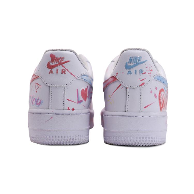 Nike Air Force 1 Air Force 1 Leather Coverage Thermal Coverage Low top Skateboard Shoes GS White DH2920-111(TeamS-)