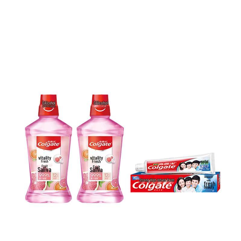 

Colgate Mouthwash & Toothpaste Oral Care Set