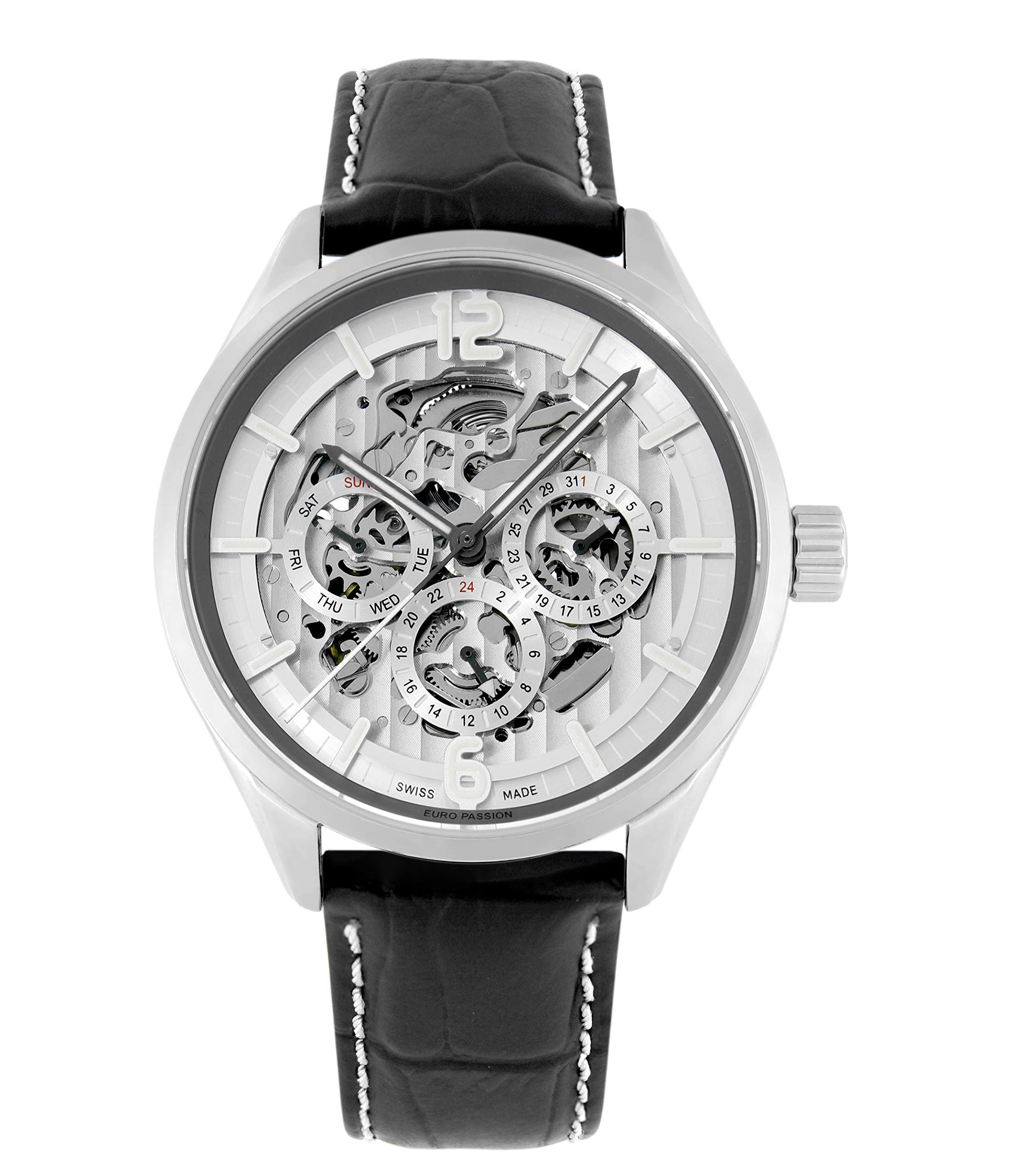 

Автоматичний годинник Passion Euro Passion Euro Passion Watch Black [Euro Watch] EP298-12 Чол. срібний