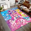 Custom Catch Teenieping Magic Sweethear Mat Personalized Name, Polyester Washable Indoor Entryway Rug, Gift for Christmas, Easter, Thanksgiving Day