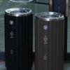 Commercial Standing Smoking Waste Bin with Ashtray