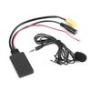 Car Bluetooth Audio Cable Adapter 59.1in Handsfree AUX Microphone For Alfa Romeo 159/ Fiat Grande Punto For Benz SMART 451