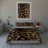 Leopard Print Pattern. Bedding Duvet Cover Sets Duvet Covers Pillowcases Gifts (1 * Duvet Cover 2 * Pillowcases, Without Duvet Insert)
