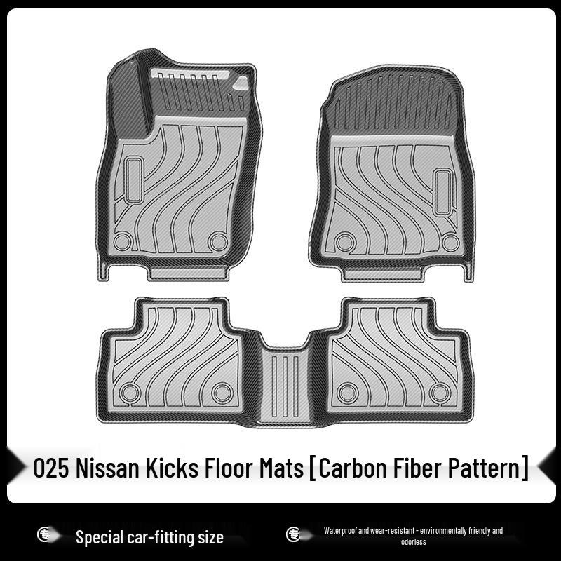 Przyjazna dla środowiska wodoodporna mata do bagażnika TPE dla Nissan KICKS 2017-2023