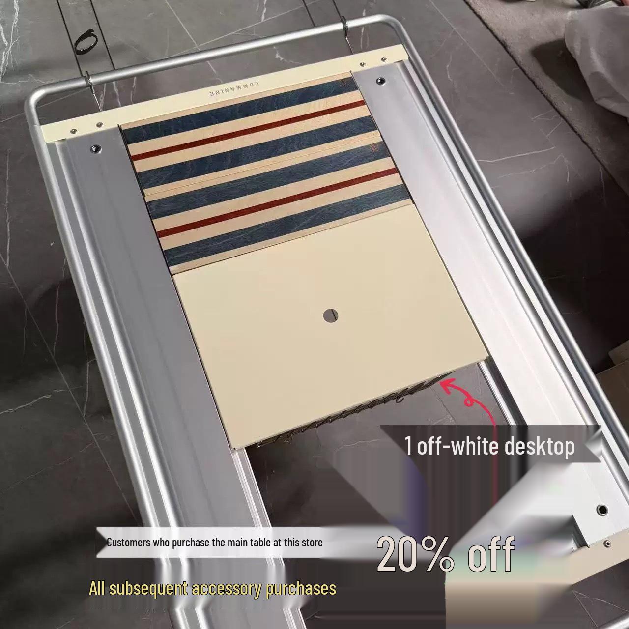 Складной рулонный туристический стол из алюминиевого сплава серии Commanine Canyon