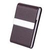 Fashion  Business Card Holder with Magnetic Buckle Slim Pocket Name Card Holder Stainless Steel Credit Card ID Case