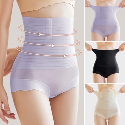 Tummy Control Shapewear Panties for Women Seamless Flat Belly Hip Lift Body Shaper Underwear High Waisted Slimming Short