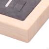Elegant Wooden Ring Display Stand for Jewelry Organization at Home