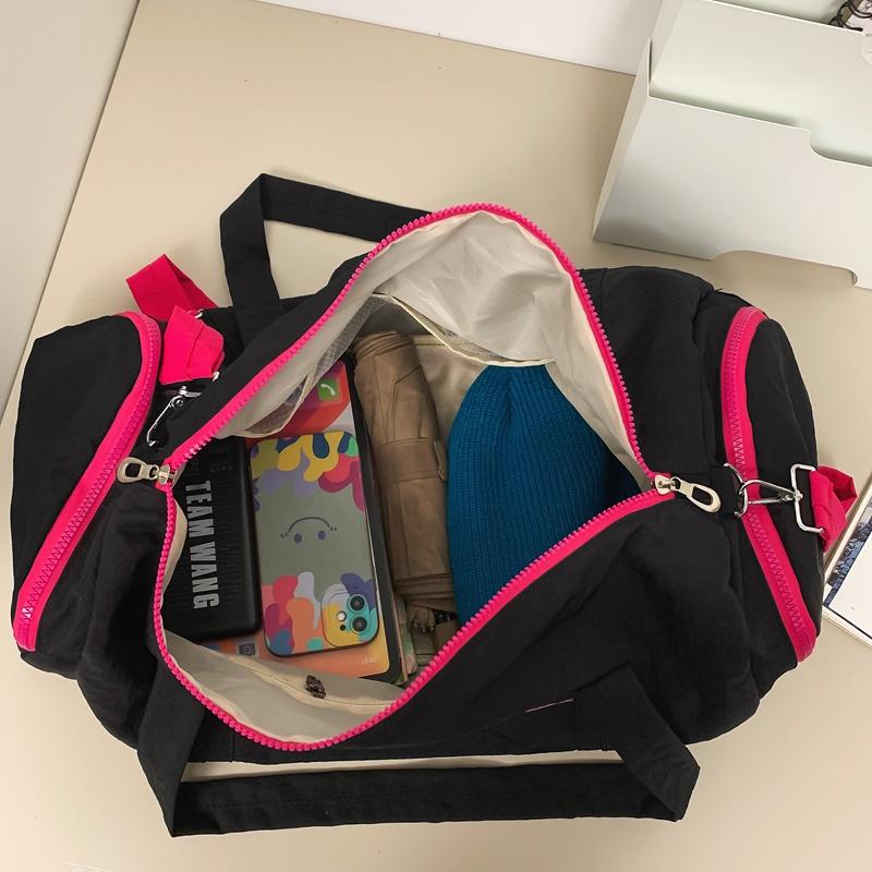 Men's Travel Bag Women's Shoulder Duffel Bag Separation Shoes Bags Sports Yoga Bag Fitness Bag Dry Wet Separation Storage Crossbody Bag