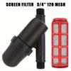 1pc Outdoor Plastic Water Filter Compatible Heavy-Duty Mesh Irrigation Water Purification System For Drip Irrigation Systems