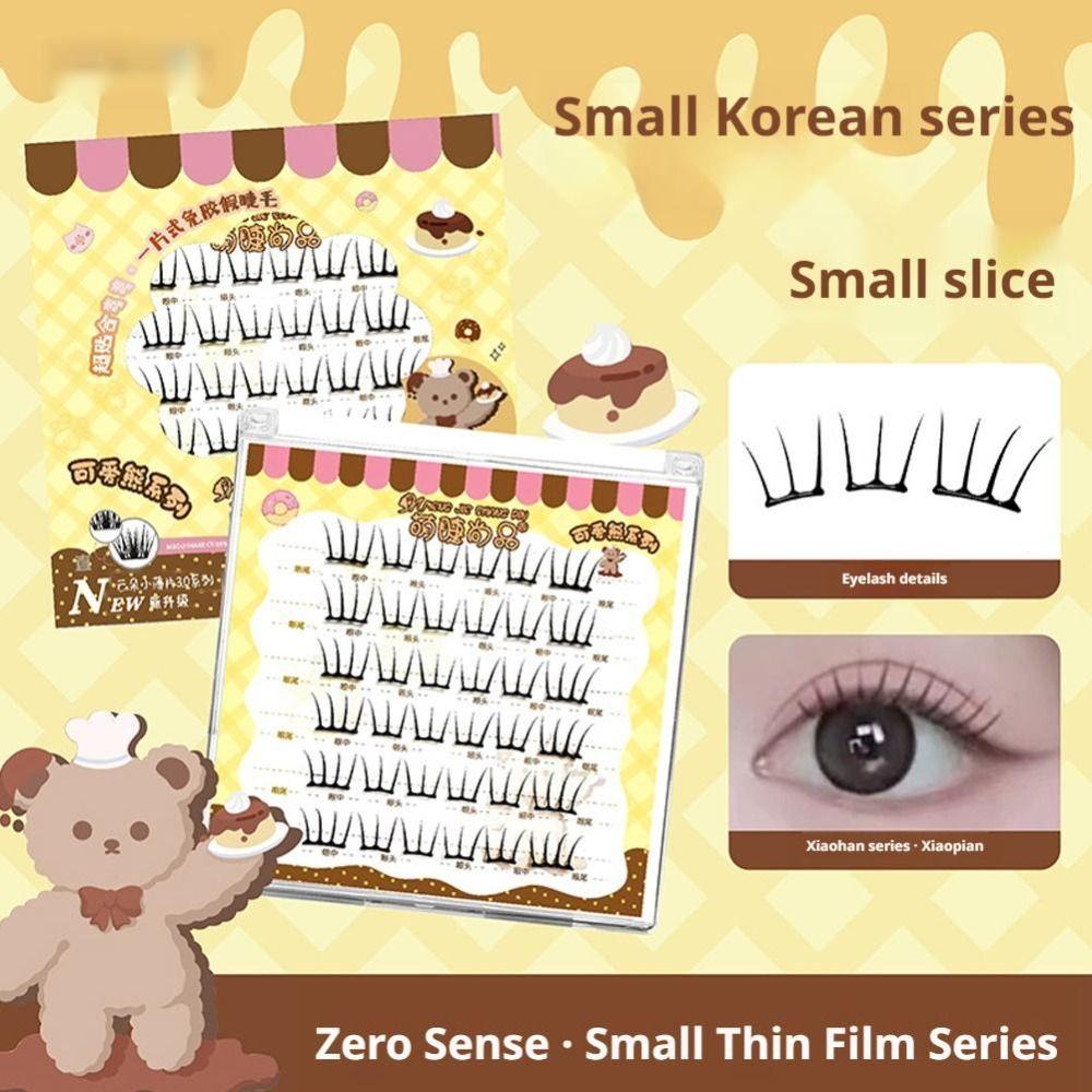 6-Row False Eyelashes Natural Look DIY Lash Extension Kit 3D Faux Mink Lash  Personal Care