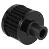 Oil Separator Catch Can Tank Kit with 2 Ports 150ml Aluminum Oil Reservoir Tank Drain Valve Filter 3/8inch NPT Fuel Line