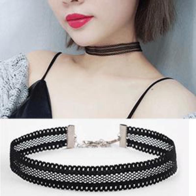 New Punk Minimalist Infinity Luck 8 Cross Leaf Pendants Necklaces For Women Jewelry Clavicle Chain Collier