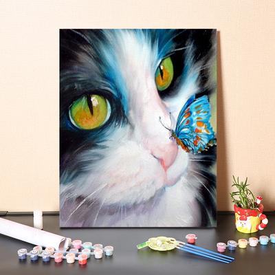 DIY Painting By Numbers Digital Oil Painting Hobbies Numbers Oil Painting Oil Painting Numbers Painting Visual Arts Home Decoration