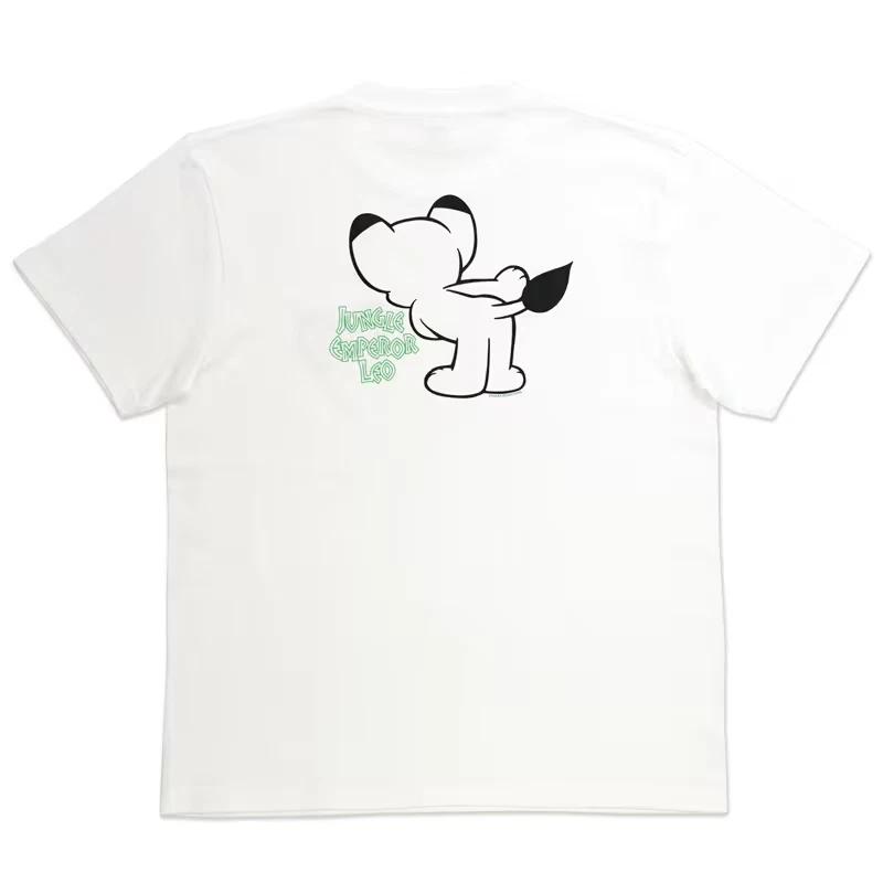 Jungle Emperor TShirt D Leo White Osamu Tezuka Japan New M