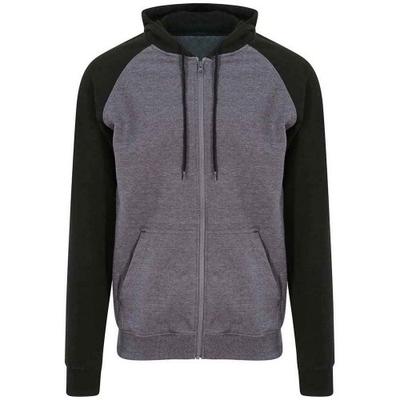 Awdis Unisex Adult Just Hoods Baseball Hoodie