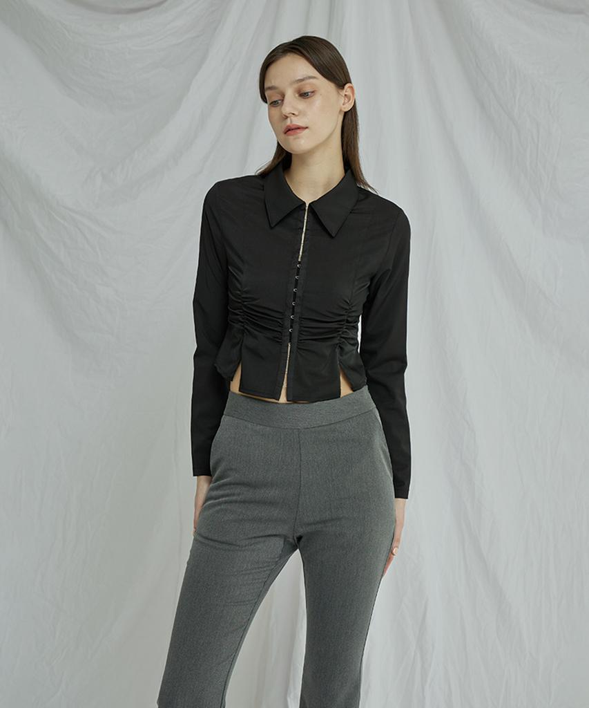 ITOV SEOUL Shirred Blouse