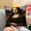 Mona Lisa Funny Wall Art Pictures Pillow Gifts Home Office Furnishings Bedroom Sofa Car Cushion Cover case 45x45cm