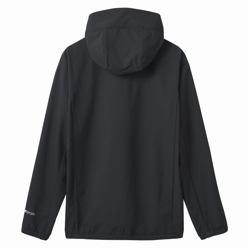 Jersey Descente AIRY TRANSFER Light Warm Full Zip Hoodie Lightweight Stretch Thermal Water Repellent Training Running M [Move Sports] 4-way