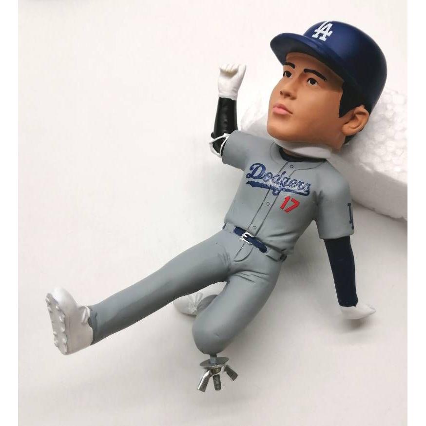 Used New! FOCO 2025 Dodgers Shohei Ohtani Bobblehead Stolen Base Ver. Limited Edition of 2000 with Serial Number Commemorating 50-50 Achievement (59
