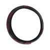 38CM Steering Wheel Cover Carbon     Elastic Handle Sleeve Non Slip Steering Wheel Cover for Car