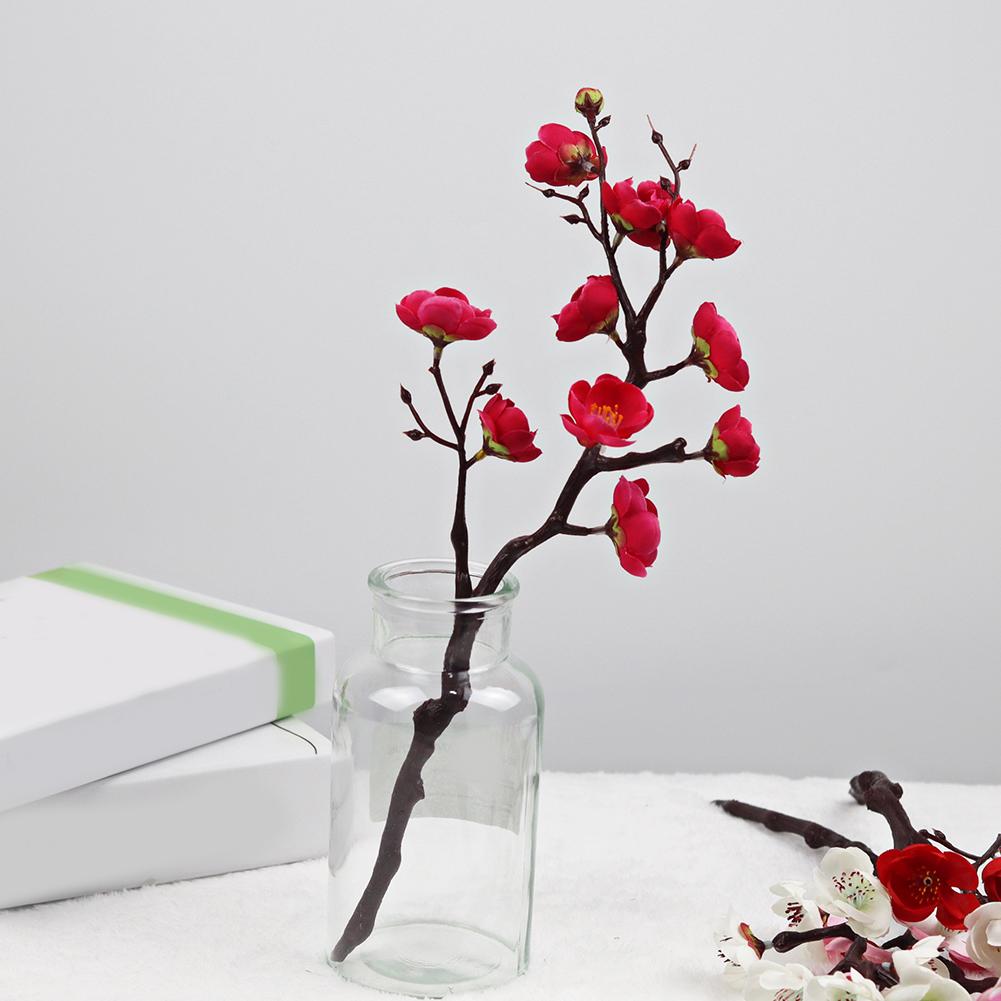 Artificial Flowers Indoor Decoration Plum Blossom Bouquet Good Materials