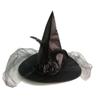 Sombrero de Mago y Bruja de Halloween para Adultos y Niños – Accesorio Perfecto para Disfraces y Fiestas