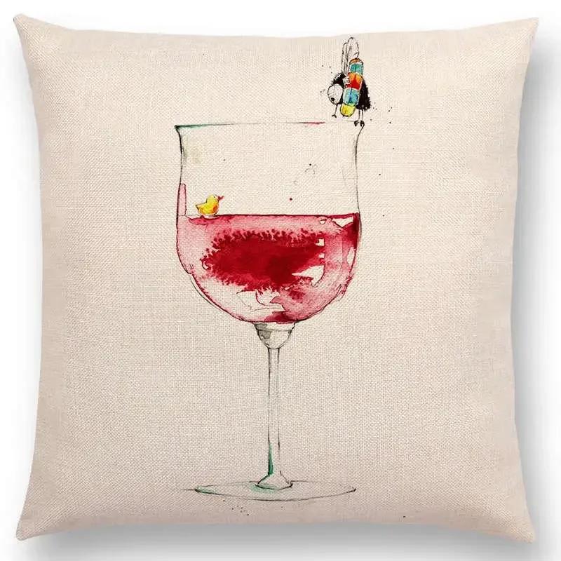 Lustige Cartoon Schurken Tiere Sofa Kissenbezug Eichhörnchen Hase Maus Flamingo Fuchs Hund Eule Vogel Tom und Jerry Kissenbezug