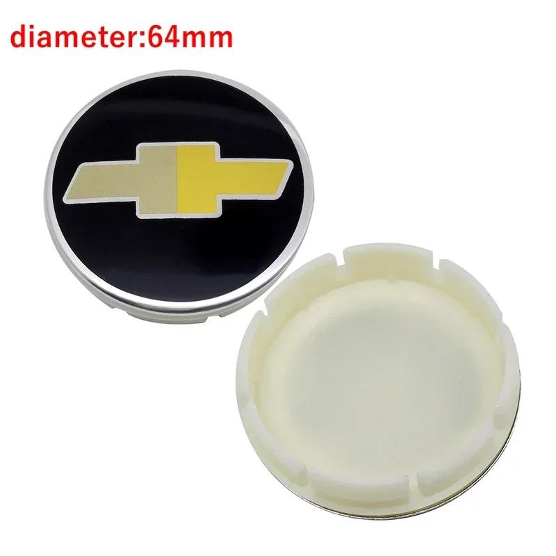 4pcs for Chevrolet Car Wheel Center Covers Hub Decorative Caps Cruze Malibu Trax Captiva Lacetti Aveo Cobalt Camaro Sail Spark