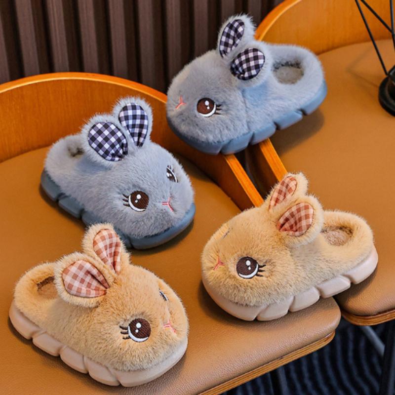 Children's Cotton Shoes Winter and Autumn Indoor Home Soft Baby Shoes