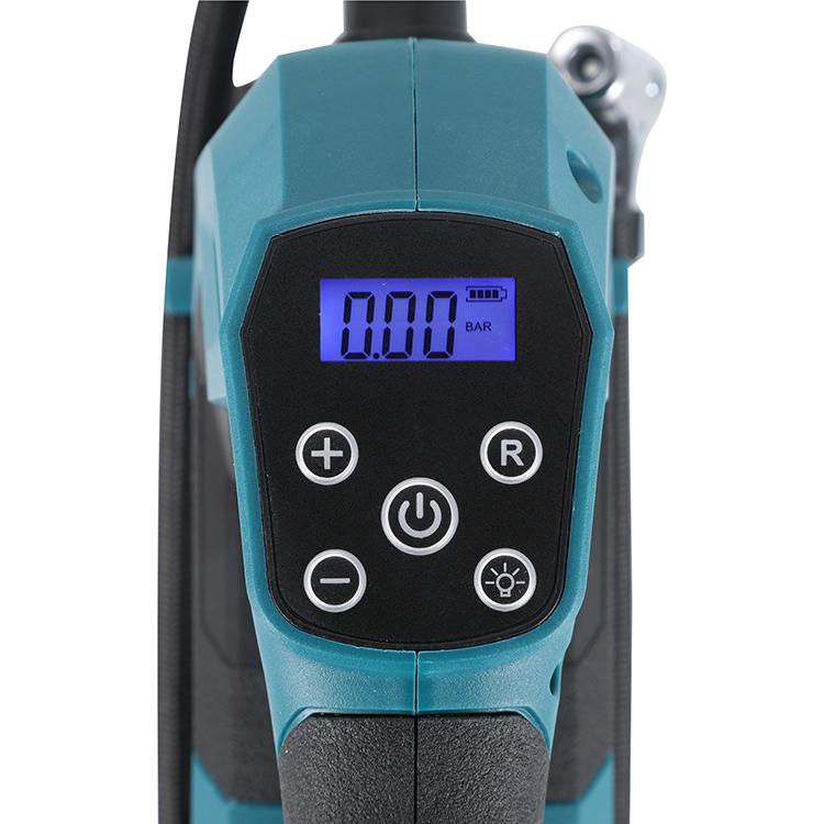 Cordless Air Pump For Car Bicycle Tires Balls Portable Car Tire Inflator Air Compressor For Makita 18V Battery