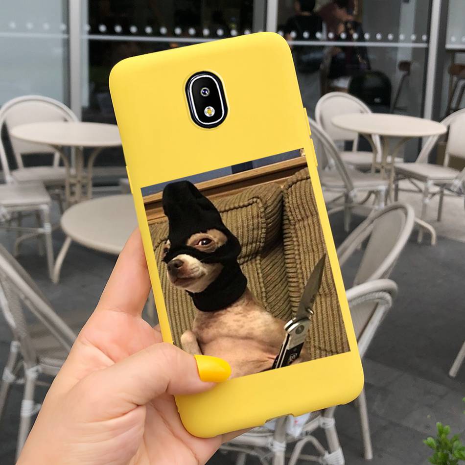 Candy Color Silicone Phone Case For Samsung Galaxy J3 J5 J7 2017 Case J330 J530 J730 Soft TPU Cover For Samsung J3 J5 J7 2017